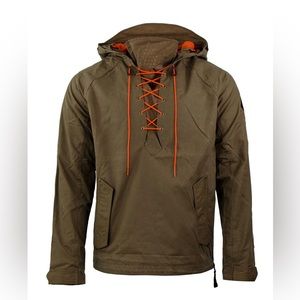 Alps & Meters Mens Alpine Anorak - size Large, Dark Fatigue NWT